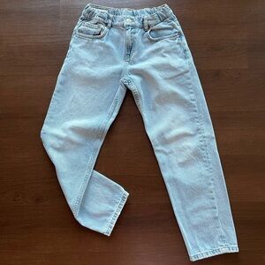 Zara Light Wash Blue Denim Jeans